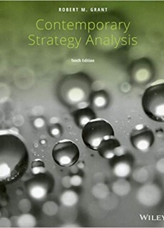 (eBook) Contemporary Strategy Analysis, 10E Enhanced eText