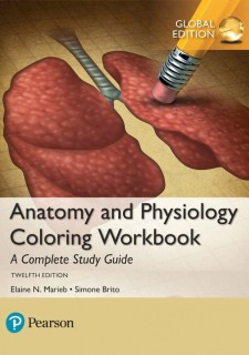 (eBook) Anatomy and Physiology Coloring Workbook: A Complete Study Guide,, Global Edition