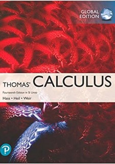 Thomas' Calculus, eBook in SI Units