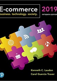 E-Commerce 2019: Business, Technology and Society, eBook, Global Edition