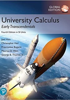 University Calculus: Early Transcendentals, eBook, Global Edition