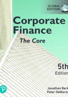 [ebook] Corporate Finance: The Core, Global Edition, 5th edition